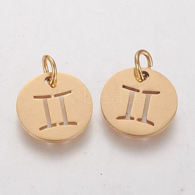 Ion Plating(IP) 304 Stainless Steel Pendants A-STAS-Q201-T445-3G-1
