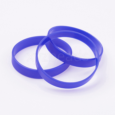 Silicone Wristbands Bracelets BJEW-J176-02-1
