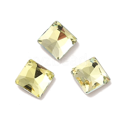 Glass Rhinestone Cabochons RGLA-P037-06B-D337-1