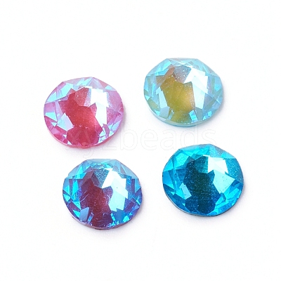 Glass Rhinestone Cabochons RGLA-L024-J02-MI-1