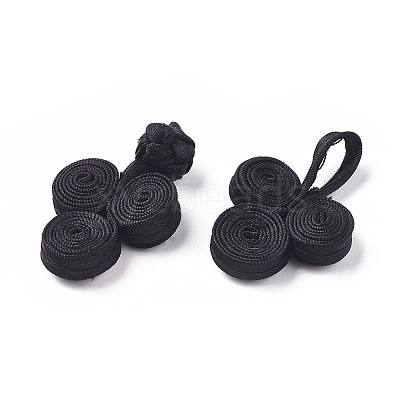 Handmade Chinese Frogs Knots Buttons Sets BUTT-WH0014-27F-1