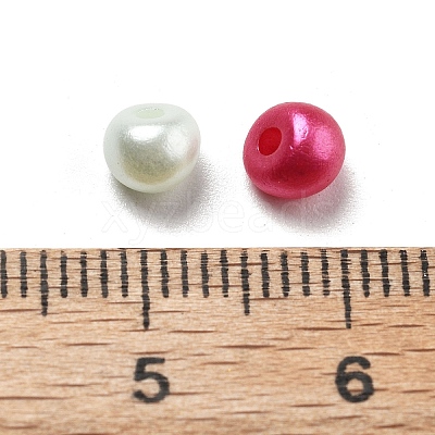 Acrylic Imitation Pearl Beads LS-OACR-D300-01I-1