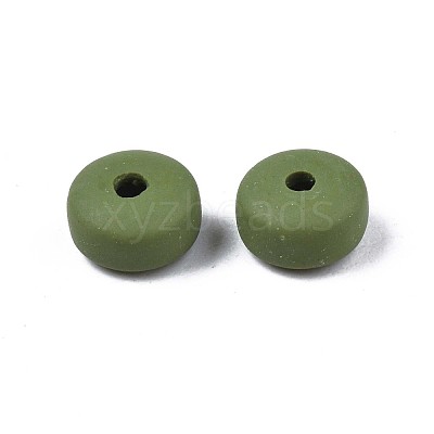 Handmade Polymer Clay Beads Strands CLAY-N008-104-1