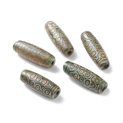 Tibetan Style dZi Beads LS-TDZI-E004-20-1