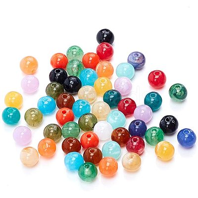 Imitation Gemstone Acrylic Beads OACR-PH0001-02-1