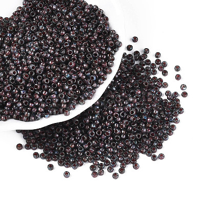 Picasso Cylinder Glass Seed Beads SEED-N011-01C-1