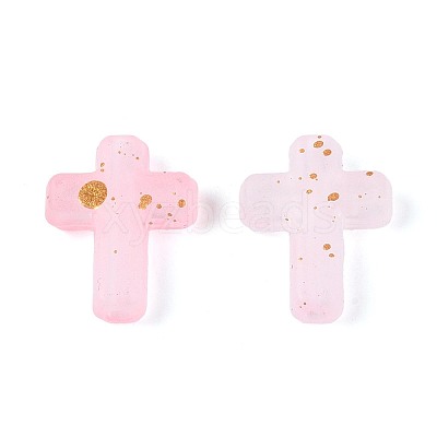 Gradient Color Transparent Acrylic Beads OACR-M023-03E-1