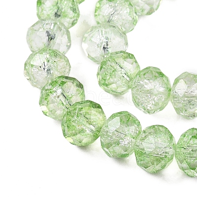 Transparent Glass Beads Strands GLAA-T023-8mm-A02-1