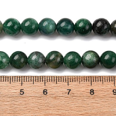 Natural Fuchsite Beads Strands X1-G-D470-12B-1-1