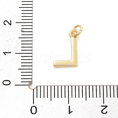 Rack Plating Brass Pendants KK-C065-05L-G-1