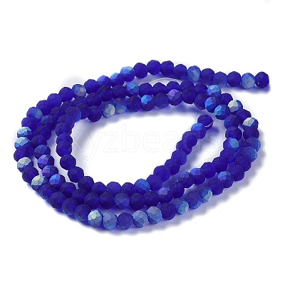 Imitation Jade Glass Beads Strands EGLA-A034-T3mm-MB06-1