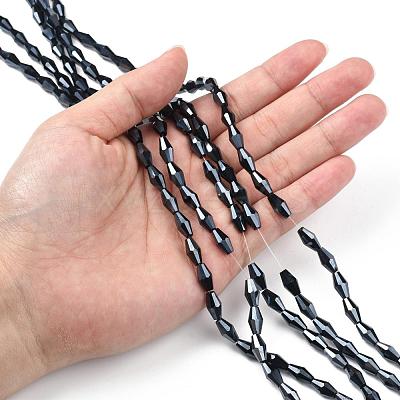 Opaque Glass Beads Strands GLAA-P001-03A-04-1