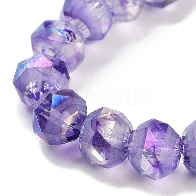 Baking Paint Glass Beads Strands GLAA-H032-05-06-1
