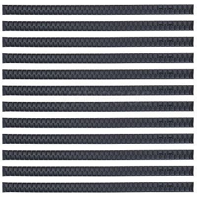 22Pcs Plastic Firm Headband Non-slip Strip DIY-CY0003-03A-1