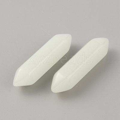 Synthetic Luminous Stone Double Terminated Points FIND-WH0416-97H-1