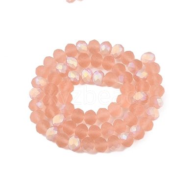 Transparent Glass Beads Strands LS-EGLA-A044-T8mm-MB21-1
