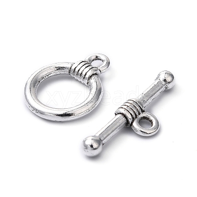 Tibetan Style Alloy Toggle Clasps LS-LF0034Y-1