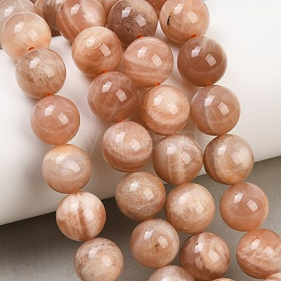Natural Sunstone Beads Strands G-G342-A02-10.5mm-1