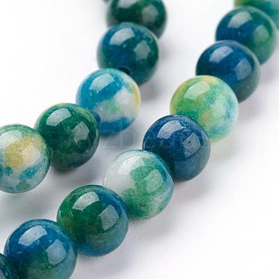 Jade Beads Strands G-D264-6mm-XH05-1