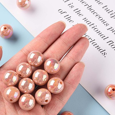 Opaque Acrylic Beads MACR-S370-D16mm-35-1