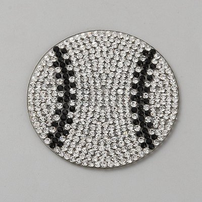 Glass Hotfix Rhinestone DIY-WH0622-429C-1