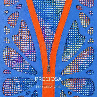 Preciosa® Crystal Hotfix Flatback Stones Y-PRC-HSS12-10220-1