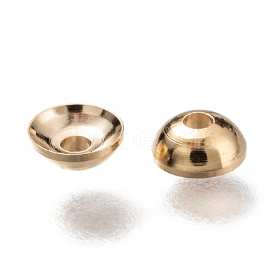Brass Beads Caps KK-H759-37B-G-1