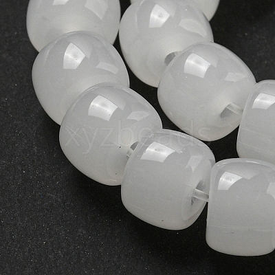 Imitation Jade Glass Beads Strands GLAA-NH0002-A05-1