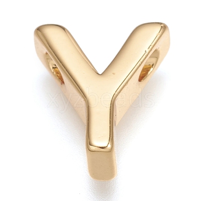 Brass Charms ZIRC-I037-01Y-G-1