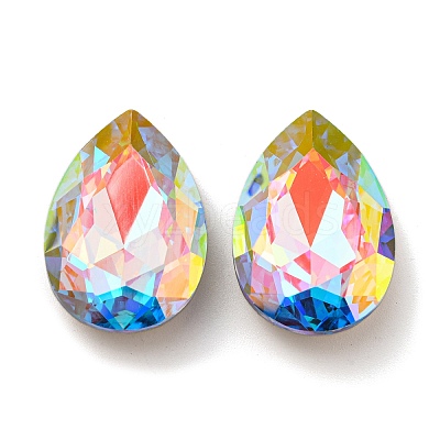 Glass Rhinestone Cabochons RGLA-M017-D04-202ST-1