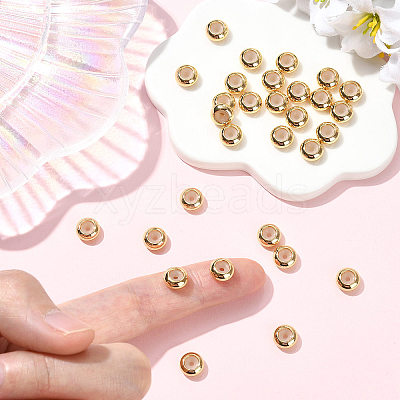 SHEGRACE Brass Beads XGRPCN425-246G-1