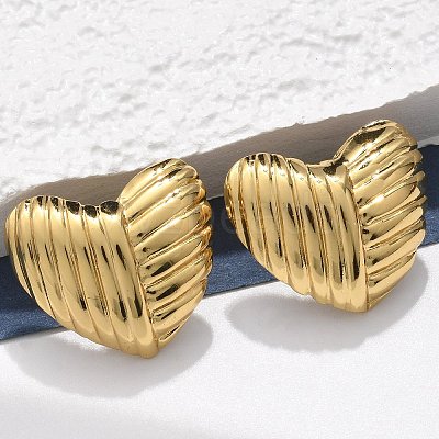 304 Stainless Steel Stud Earrings EJEW-L296-013G-05-1
