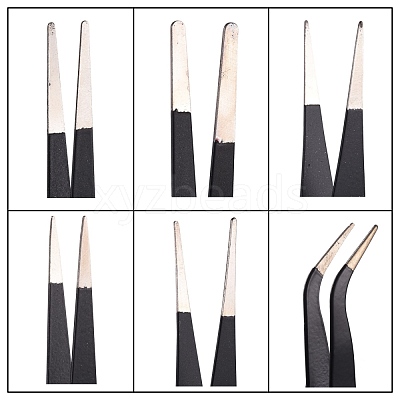 Iron Beading Tweezers Sets TOOL-G010-01-1