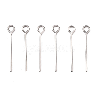 Tarnish Resistant 304 Stainless Steel Eye Pin STAS-R045-20mm-1
