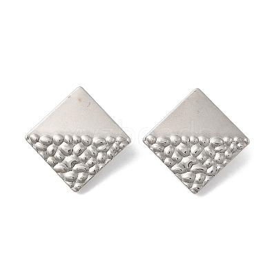 304 Stainless Steel Stud Earrings Findings EJEW-R151-01P-04-1