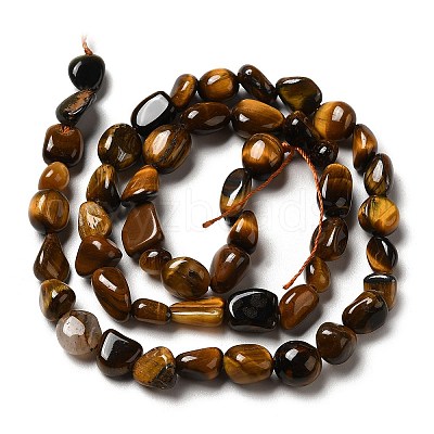 Natural Tiger Eye Beads Strands G-I351-A03-1