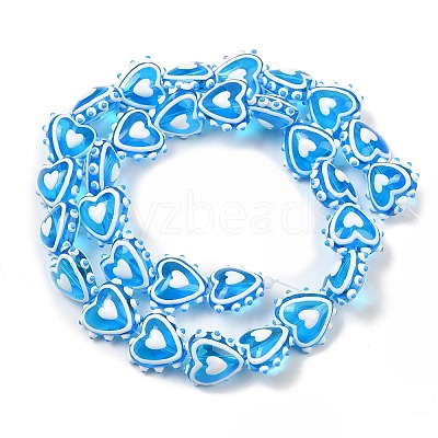 Handmade Lampwork Beads LAMP-D003-02N-1