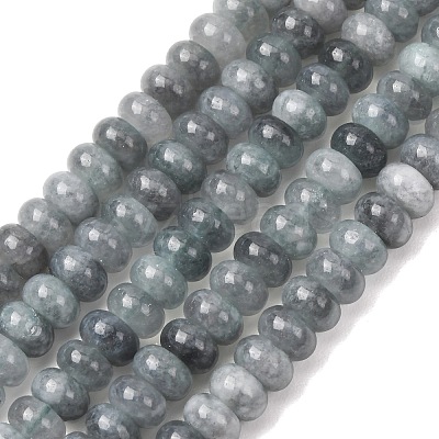 Natural White Jade Beads Strands X-G-E507-01-12-1