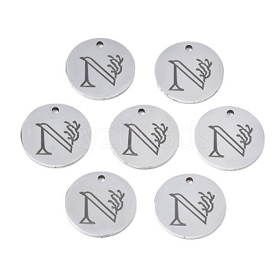 Non-Tarnish 304 Stainless Steel Charms STAS-T059-26P-N-1