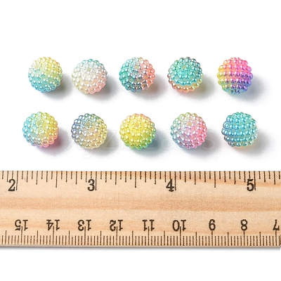 Imitation Pearl Acrylic Beads OACR-FS0001-32G-1