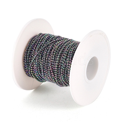 Ion Plating(IP) 304 Stainless Steel Ball Chains CHS-H013-04M-1.5MM-A-1