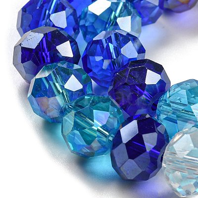 Glass Beads Strands EGLA-A034-M10mm-25-1