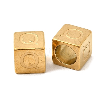304 Stainless Steel European Beads STAS-D382-02Q-G-1