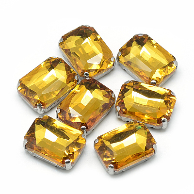 Sew on Rhinestone RGLA-T036-13x18mm-22-1