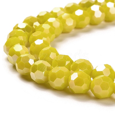 Opaque Glass Beads Stands LS-EGLA-A035-P8mm-B04-1