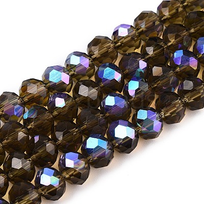 Electroplate Glass Beads Strands EGLA-A034-T3mm-L30-1