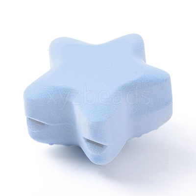 Starfish Shape Velvet Jewelry Boxes X-VBOX-L002-D02-1