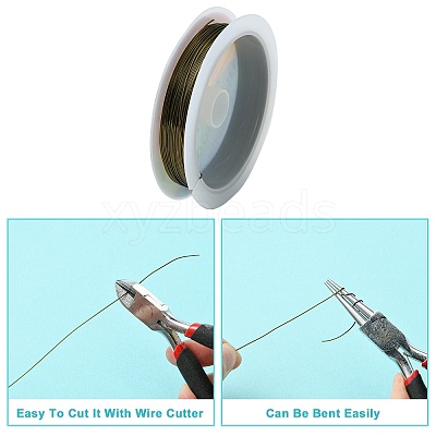 Copper Jewelry Wire CWIR-CW0.5mm-29-1