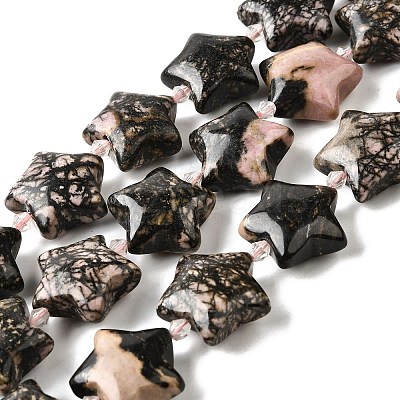 Natural Rhodonite Beads Strands G-U023-C01-05-1