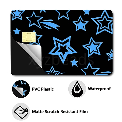 PVC Plastic Waterproof Card Stickers DIY-WH0432-049-1